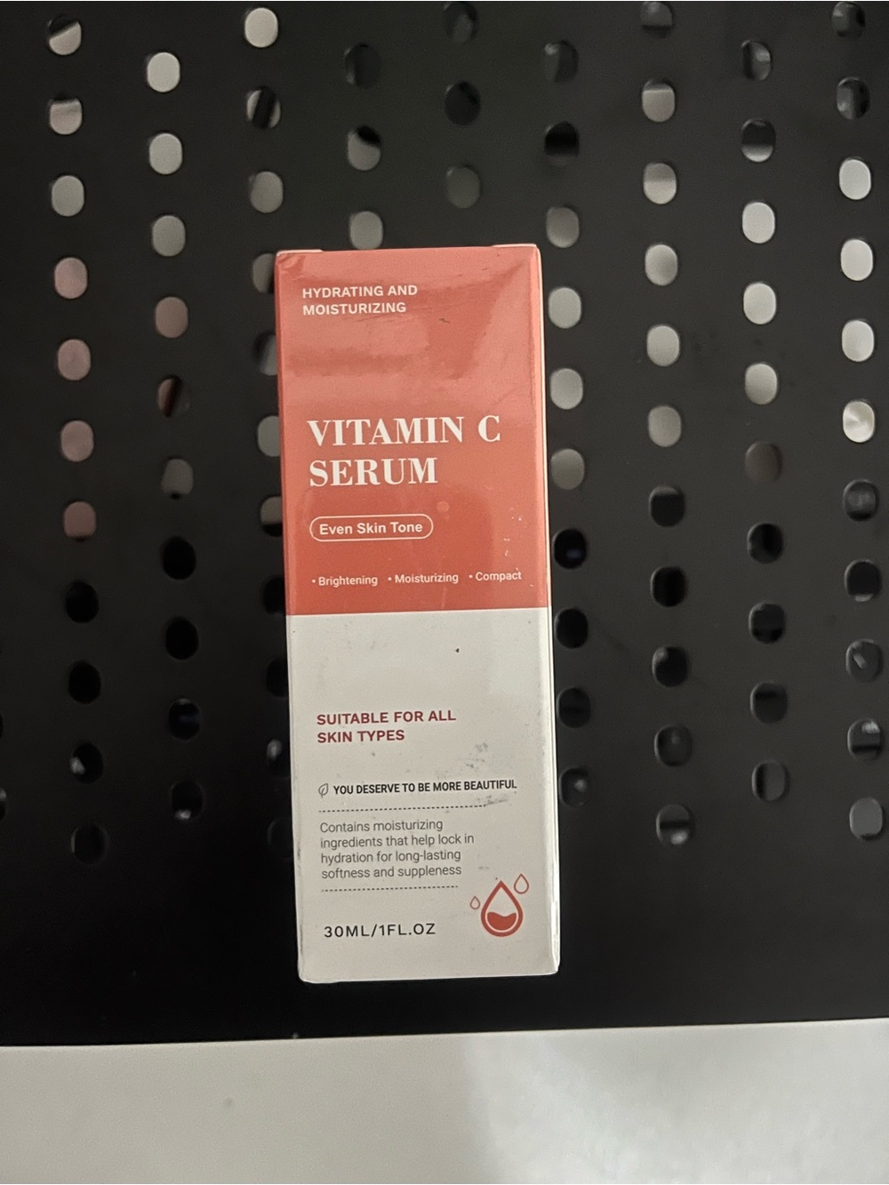 Amazon Vitamin C Serum - Coral and White Packaging